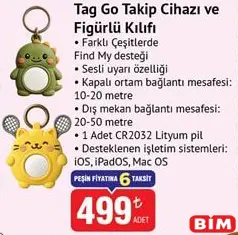 POLOSMART TAG GO TAKİP CİHAZI VE FİGÜRLÜ KILIFI fiyat ve kampanya bilgisi